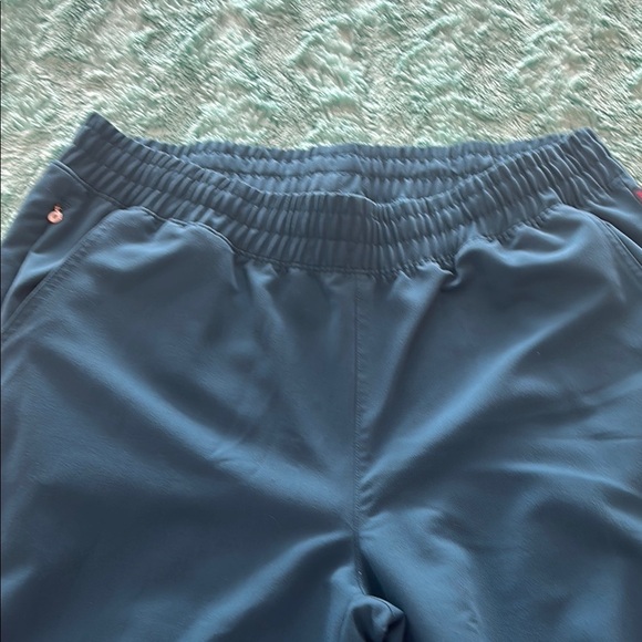 Movement Teal scrub bottoms- stretch band waist - Picture 2 of 3